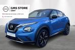 Nissan Juke 1.0 DCT N-Design // GMS STORE NISSAN GENT, Auto's, Stof, Blauw, 5 zetels, 5 deurs