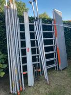 Professionele ALTREX stellingen  2 stuks, IN EEN LOT TE KOOP, Doe-het-zelf en Bouw, Ophalen, Zo goed als nieuw, Rolsteiger of Kamersteiger