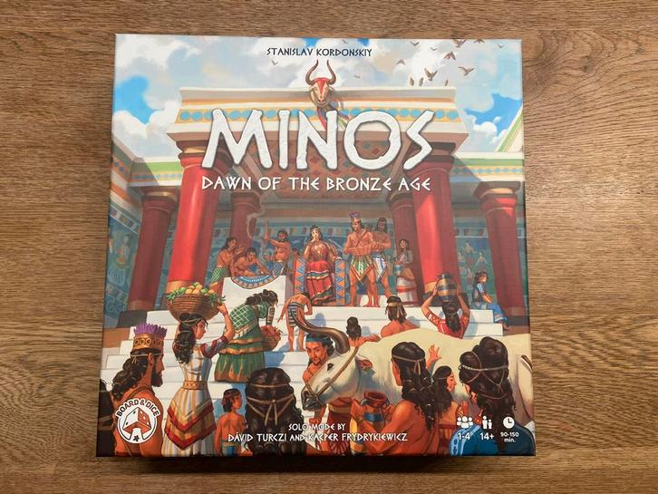 Minos Engelstalig, Hobby en Vrije tijd, Gezelschapsspellen | Bordspellen, Zo goed als nieuw, Ophalen