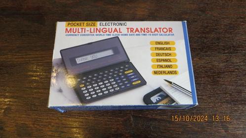 CRESTA  MULTI -LINGUAL TRANSLATOR uit periode 1992, Verzamelen, Merken en Reclamevoorwerpen, Zo goed als nieuw, Gebruiksvoorwerp