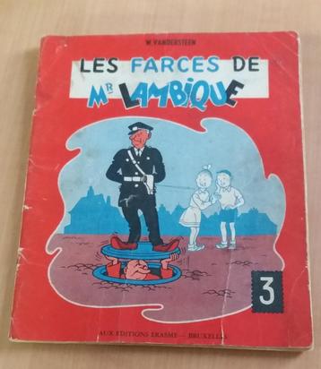 Les farces de Mr. Lambique (Bob & Bobette) tome 3 - EO 1955 beschikbaar voor biedingen