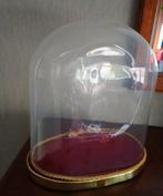 Vintage ovalen glazen stolp, Ophalen, Zo goed als nieuw