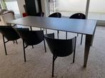 design eettafel 6 personen, Huis en Inrichting, Tafels | Eettafels, Ophalen, Gebruikt, 50 tot 100 cm, Vijf personen of meer