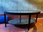 Coffee table oval, Huis en Inrichting, Zo goed als nieuw, Ikea, Ophalen, Glas