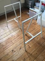 Tréteaux de table, Maison & Meubles, Enlèvement, Utilisé, Métal, Pied de table