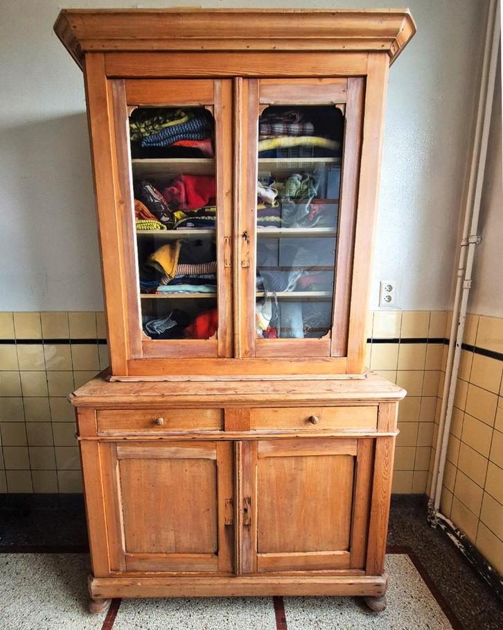 Grenen buffetkast, Antiek en Kunst, Antiek | Meubels | Kasten, Ophalen