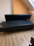 bed, Huis en Inrichting, Ophalen, Overige materialen, Gebruikt, Zwart