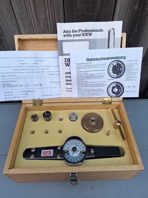 Wera 7111A klokmomentsleutel, Doe-het-zelf en Bouw, Meetapparatuur, Zo goed als nieuw, Ophalen of Verzenden