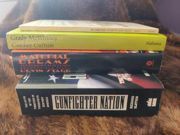 Boeken Amerikaanse Geschiedenis Lot van 4 beschikbaar voor biedingen