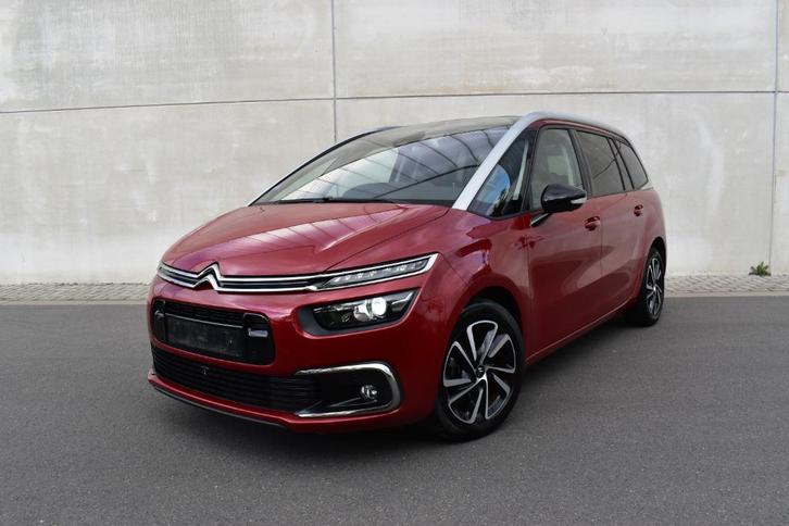 Citroen Grand C4 SpaceTourer 1.2 Eat-8 Shine 7-zits, Auto's, Citroën, Bedrijf, Te koop, C4, Achteruitrijcamera, Airconditioning