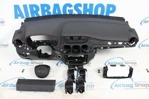Airbag set - Dashboard grijs/rood stiksel MB B w246 AMG, Autos : Pièces & Accessoires, Tableau de bord & Interrupteurs