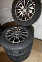 185/65 R15 banden+AEZ-velgen, Ophalen, Gebruikt, 15 inch, Banden en Velgen