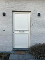 Voor - en achterdeur (met vliegedeur), Doe-het-zelf en Bouw, Deuren en Vliegenramen, Ophalen, Zo goed als nieuw