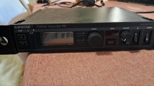 SHURE PSM900 P9T Transmitter + P9RA+ beltpack, Audio, Tv en Foto, Professionele apparaten, Refurbished, Audio, Ophalen of Verzenden
