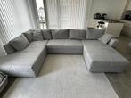 Grijs | Hoekzetel 3-4 personen | Zeer goede staat, Huis en Inrichting, Ophalen, Kunststof, Hoekbank, 300 cm of meer