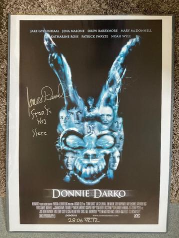 Gesigneerde Belgische filmposter Donnie Darko