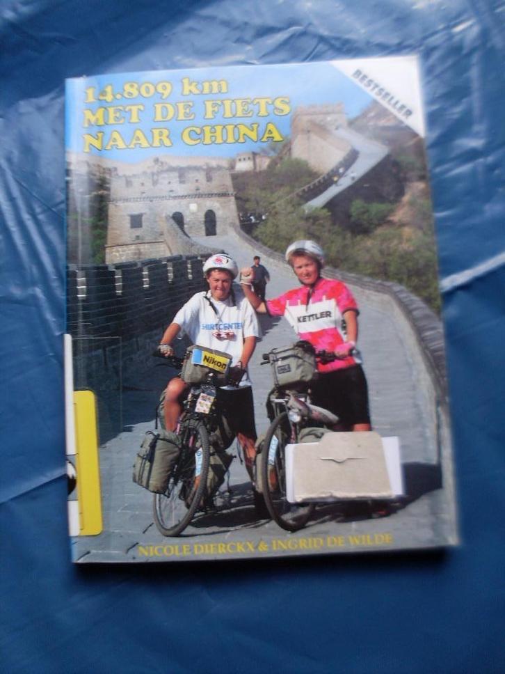 14809 km met de fiets naar China, Boeken, Reisverhalen, Zo goed als nieuw, Azië, Ophalen of Verzenden