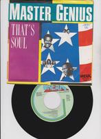 Master Genius – That's Soul   1984  Soul, 1 single, Ophalen of Verzenden, Zo goed als nieuw, R&B en Soul