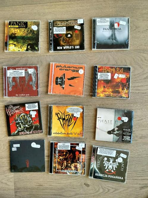 Metal CD's te koop, Cd's en Dvd's, Cd's | Hardrock en Metal, Zo goed als nieuw, Ophalen of Verzenden