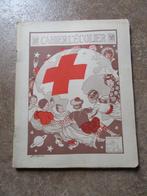 2 anciens cahiers l'Ecolier utilisés (1946 1948) Croix rouge