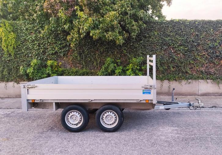 Ongeremde dubbelasser 750kg /perfecte staat /topokkasie, Auto diversen, Aanhangers en Bagagewagens, Ophalen