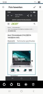 Acer Chromebook, Computers en Software, Ophalen, Nieuw