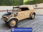 Volkswagen Kübelwagen Typ 82 cabriolet | Route 66 Auctions, Stof, Bruin, Volkswagen, Bedrijf