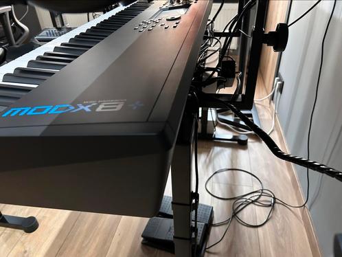 Yamaha Modx8+ met Yamaha Tyros 5 + FL1024M Flashgeheugen, Muziek en Instrumenten, Keyboards, Zo goed als nieuw, 76 toetsen, Yamaha
