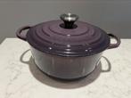 Le Creuset Cassis 20 cm en très bon état., Enlèvement ou Envoi, Comme neuf, Poêle à frire ou Sauteuse, Plaque céramique