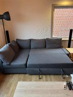 Bedbank Ikea Fritheten, Huis en Inrichting, Slaapkamer | Slaapbanken, Ophalen, Gebruikt, Tweepersoons, Grijs