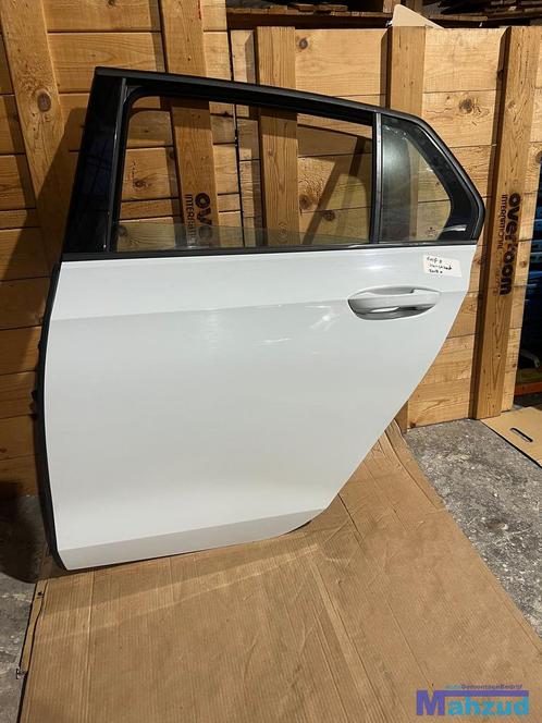 VW GOLF 8 WIT links achter deur portier 2019+, Auto-onderdelen, Carrosserie, Deur, Volkswagen, Gebruikt, Ophalen of Verzenden