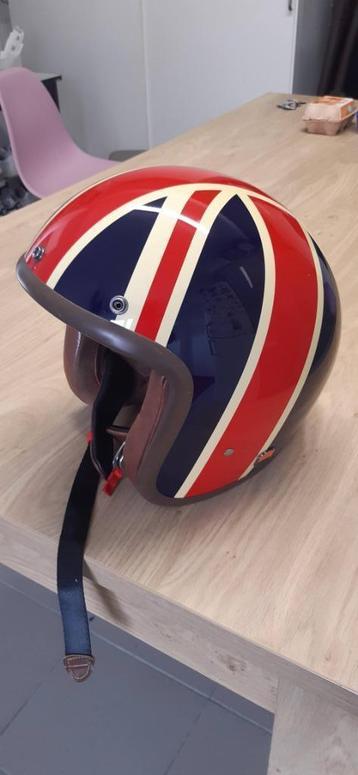 Casque de moto Vintage Jet Airborn Steve XXL, Enlèvement ou Envoi, Seconde main, XXL, Casque jet