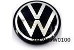 Volkswagen naafkap (FOD black / chrome) Origineel! 5H0601171, Auto-onderdelen, Nieuw, Volkswagen, Verzenden