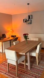 Massief eiken tafel, Ophalen, Gebruikt