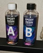epoxy matriaal 2 flesjes A en B 120ml per flesje beetje uit, Enlèvement, Comme neuf