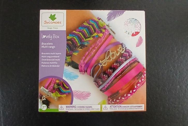 Sycomore armbandjes multi-rangs, Kinderen en Baby's, Speelgoed | Overig, Zo goed als nieuw, Jongen of Meisje, Ophalen