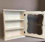 vitrine wandkastje, Huis en Inrichting, Kasten | Vitrinekasten, Ophalen, Met plank(en), Minder dan 50 cm, Glas