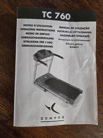 Tapis de marche Domyos TC760 beschikbaar voor biedingen