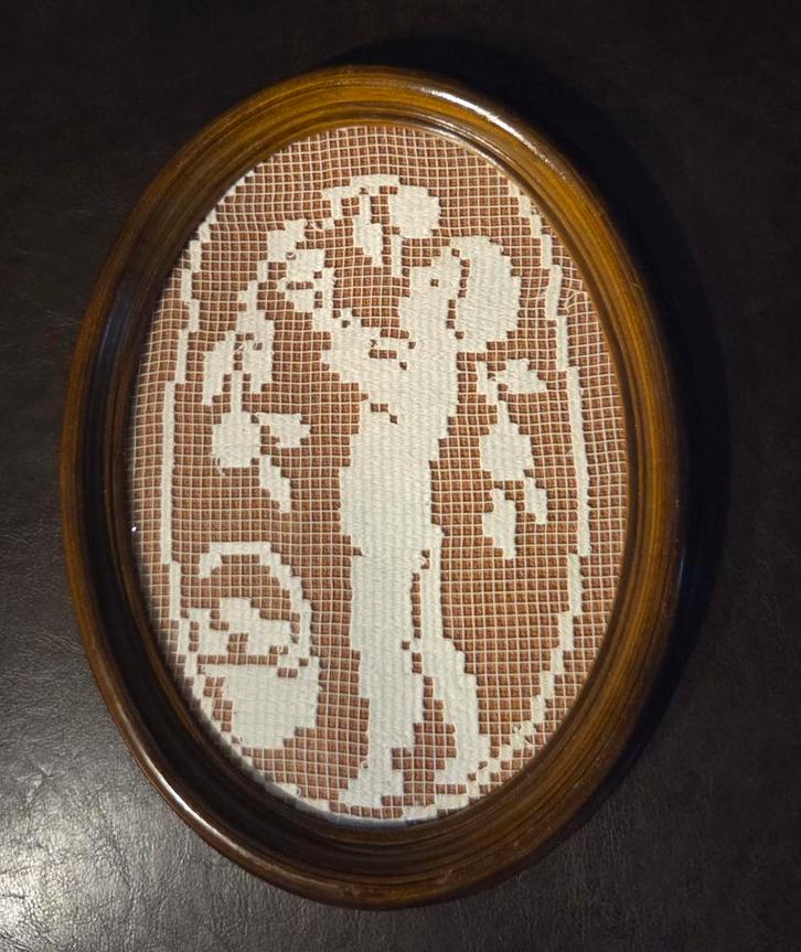 Cadre photo ovale avec verre, TV, Hi-fi & Vidéo, Photo | Cadres photo, Enlèvement ou Envoi