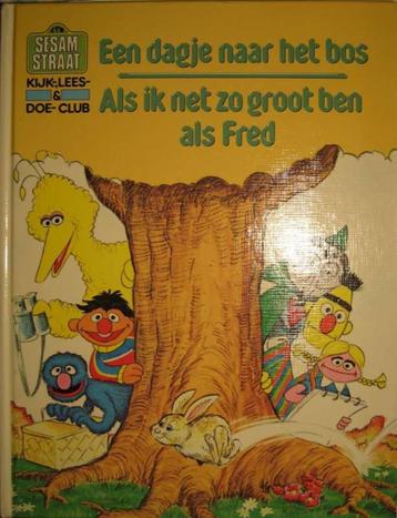 Sesamstraat : kijk lees en doe club - een dagje naar het bos, Boeken, Kinderboeken | Jeugd | onder 10 jaar, Ophalen of Verzenden