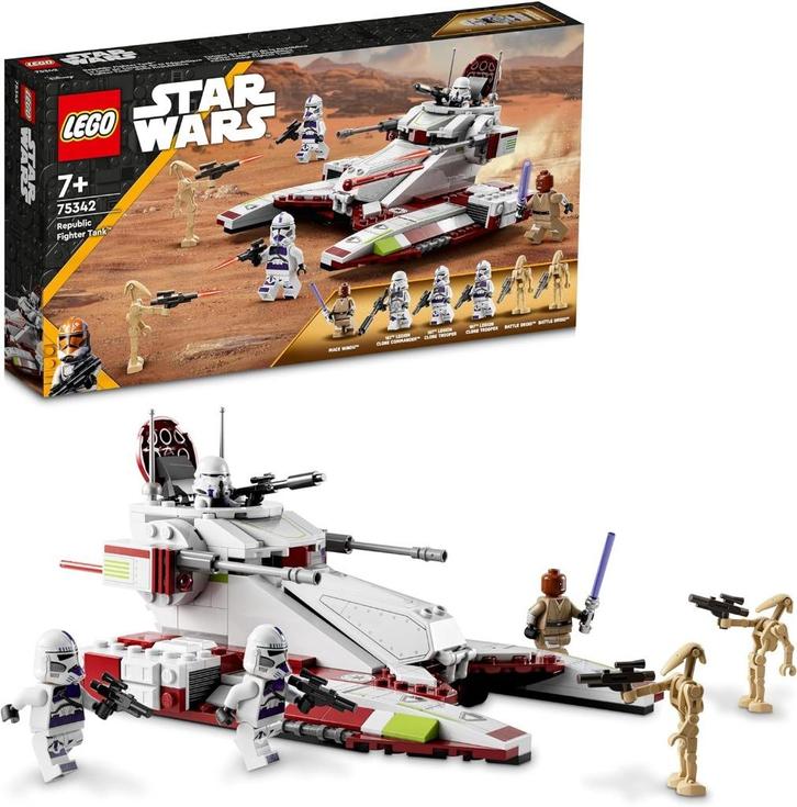 Lego 75342 - Republic Fighter Tank, Kinderen en Baby's, Speelgoed | Duplo en Lego, Nieuw, Lego, Complete set, Ophalen of Verzenden