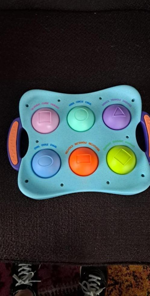Tablette sensorielle formes et couleurs, Kinderen en Baby's, Speelgoed | Educatief en Creatief, Zo goed als nieuw, Ontdekken, Ophalen