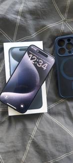 Iphone 15 pro 128gb blauw., Telecommunicatie, Mobiele telefoons | Apple iPhone, Ophalen of Verzenden, Blauw, IPhone 15