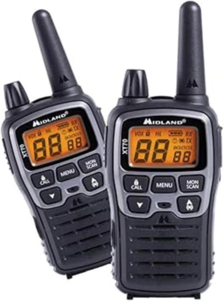 Midland XT70 Professionele Walkie Talkie GRATIS LEVERING, Telecommunicatie, Portofoons en Walkie-talkies, Nieuw, Portofoon of Walkie-talkie