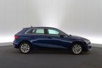 (2BFL732) AUDI A3 SPORTBACK, Auto's, Stof, Gebruikt, Euro 6, Blauw