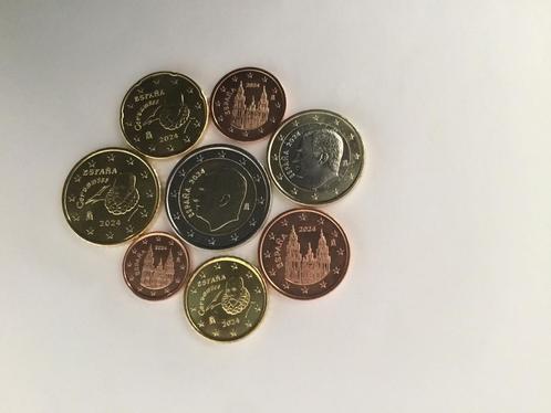 Allerlei euromunten Spanje, Postzegels en Munten, Munten | Europa | Euromunten, 1 cent, Spanje, Ophalen of Verzenden
