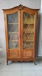 Klassieke Vitrine kast in Franse stijl, Ophalen