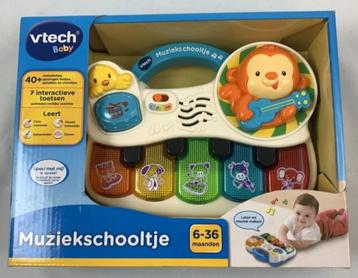 VTech baby muziekschooltje nieuw muziekspeelgoed 6–36 mnd beschikbaar voor biedingen