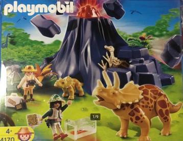 Playmobil 4170 Vulkaan met dino’s beschikbaar voor biedingen