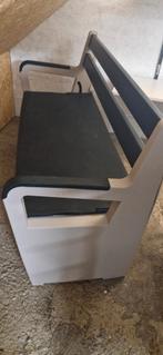 Coffre et siège de rangement, Jardin & Terrasse, Bancs de jardin, Enlèvement, Comme neuf, Plastique